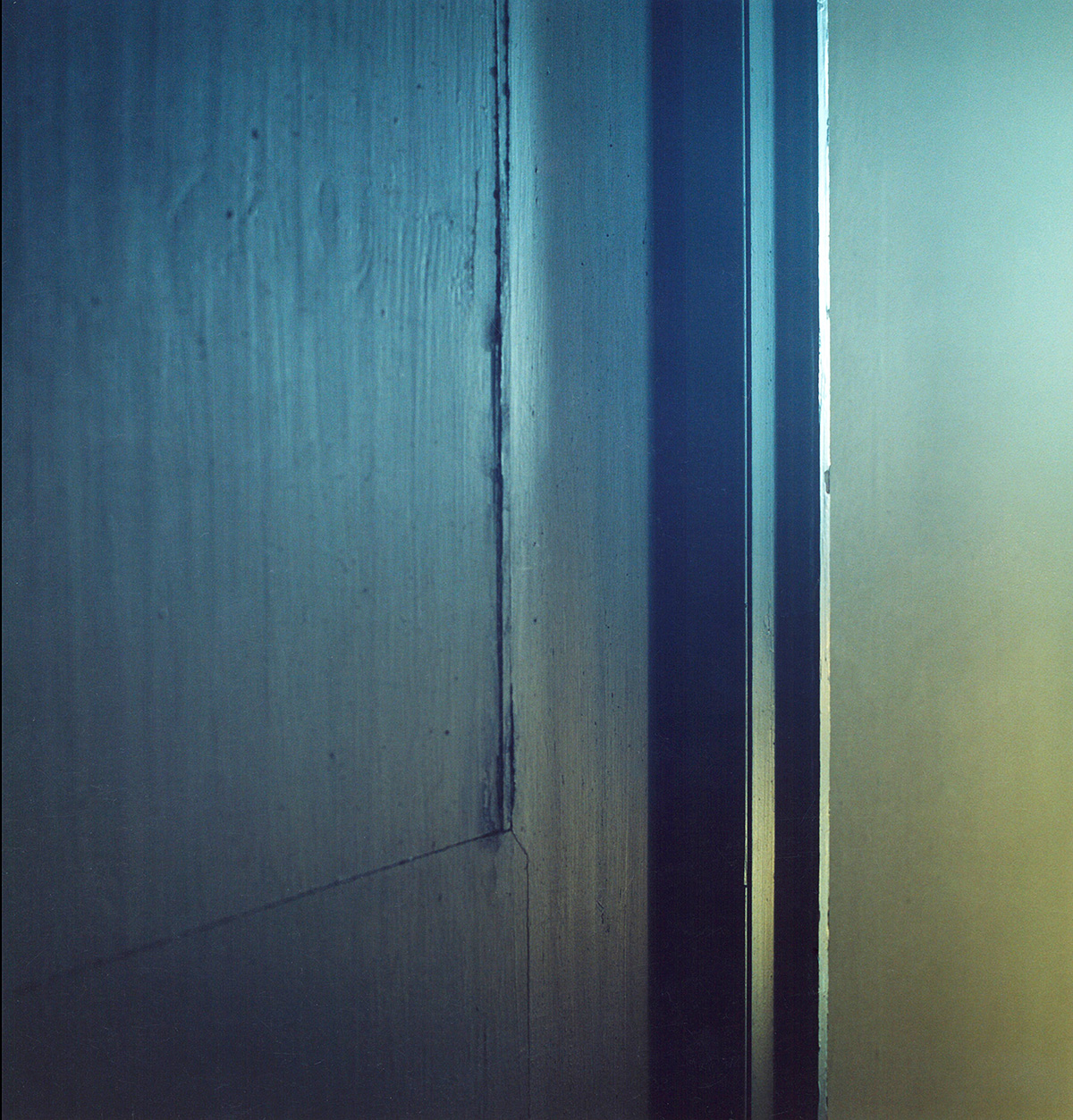 Eidsvoll 2 - Blå dør, 2008, (95x90cm)