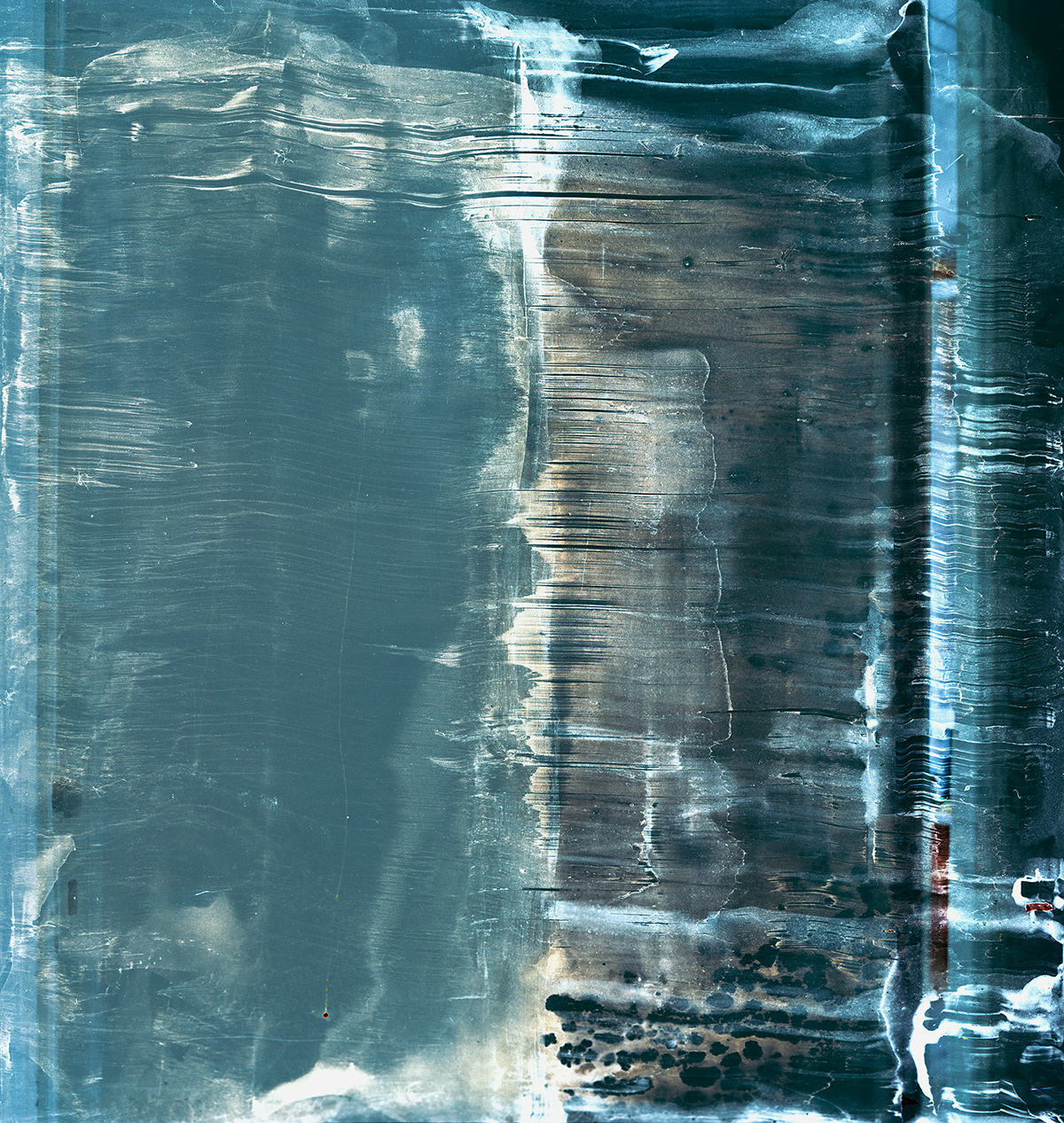 Overmalt 4, 2016 (95 x 90 cm)